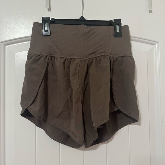 Love Tree Brown Skorts - Picture 1 of 3